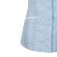thumbnail image 2 of RKSTN Hauts pour Femmes Manches Courtes Col en V Hauts T-Shirt Blouse à Imprimé pour le Travail, 2 of 3