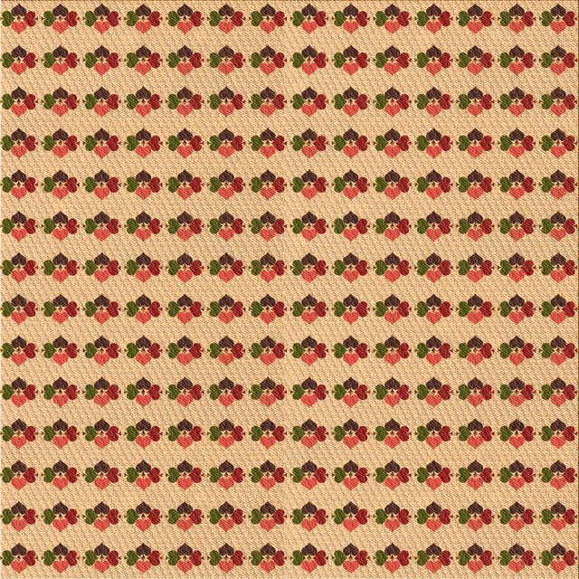 Ahgly Company Tapis d'Intérieur Lavable à la Machine, Carré, Transitionnel, Brun Acajou, Tapis de Zone, 8 Pieds Carré