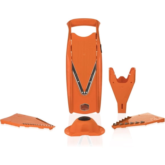 Trancheuse Alimentaire VPower - Trancheuse Mandoline - Orange