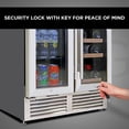 thumbnail image 2 of Koolatron Elite Series Dual Zone Built-In Wine Cooler Beverage Fridge, 2 of 9