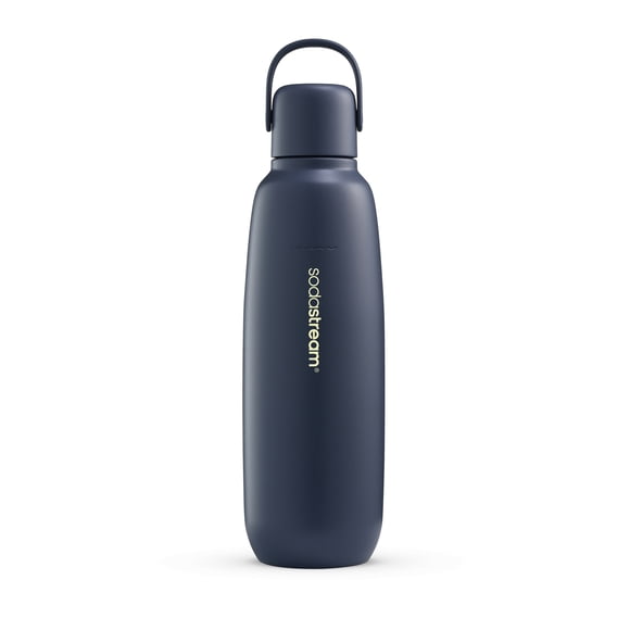 SodaStream Fizz & Go Stainless Steel Carbonating Bottle, Storm