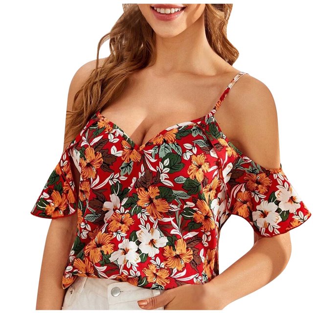 Cameland Hauts à Bretelles Grande Taille pour Femmes, Nouvelle Mode d'Été
