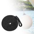 thumbnail image 4 of QualitChoice Bateau pour Ligne d'Aile Extrémité Fouettée 3/8 Corde 6,56 Bateau Haut Pouce Pare-Chocs Résistance Pi Noir Longueur 2 m, 4 of 6