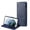 Blue, variant on Samsung Galaxy S23 Ultra 5G Case Smart View Supershield Wallet Flip Cover - Black