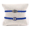 thumbnail image 3 of SNNROO 1pc Blue Rope Evil Eye Braided Adjustable Bracelet, 3 of 5