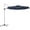 Blue, variant on 11' Patio Cantilever Offset Umbrella 360° Rotation Outdoor Tilt Blue