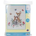 thumbnail image 1 of Janlynn Stamped Quilt Cross Stitch Kit 34"X43"-Baby Deer-Stitched In Floss, 1 of 2