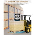 thumbnail image 2 of BeesClover 60/72 Inch Forklift Extensions – Pallet Fork Extenders, Heavy Duty Steel Forklift Fork Extensions, 2 of 9