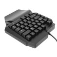 thumbnail image 4 of Clavier à une Main, Moitié Clavier Plug And Play Design Ergonomique pour les Jeux, 4 of 8