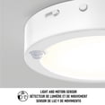 thumbnail image 4 of Artika Rechargeable 3-Pack LED 4-Inch Modern Puck Lights with USB-C, 3-CCT (Warm to Cool), Motion & Light Sensor, 4 of 9