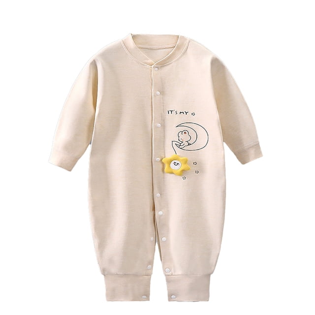 Pyjama Confortable pour Garçons Manches Longues - Combinaison de Pyjama pour Printemps et Été