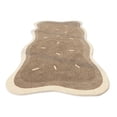 thumbnail image 2 of Modern Bohemian Area Rug - Skin-Friendly Microfiber Floor Mat for Bedroom/Living Room, Non-Skid Rubber Backing (60x160cm), 2 of 2
