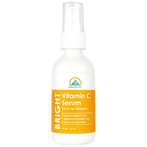 Vitamin C Serum - Bright & Tight Skin | Serum with Hyaluronic Acid & Vitamin E | Anti Aging and Anti Wrinkle Serum for Face and Skin ( 2fl.oz/60ml)