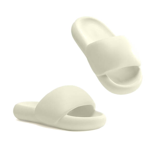 Shower Slippers Nonslip EVA: Thick Quick Drying House Slippers Open Toe Slippers