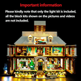 thumbnail image 4 of i Kito Trousse d'Éclairage pour Lego Home Alone 21330, Light Ensemble pour Lego Home Alone Ensemble de Maison, 4 of 6