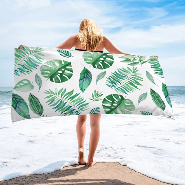 Yhmxh Pool Accessories Beach Essentials Microfiber Beach Towel Super,Lightweight Special Pattern Bath Towel, Sandproof Beach Blanket,Multi-Purpose Towel For Travel Swimming Pool Camping Yoga And Gym