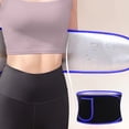 thumbnail image 1 of Sweat Waist Trainer Belt for Fitness Running Adjustable Support Wrap Portable Design Compact for Gym Travel Belly Control Workout Gear, 1 of 6