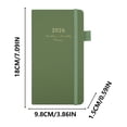 thumbnail image 3 of Dvkptbk Diary Diary with Elastic Bands Plan for 2026 Bound Book Diary, 3 of 5