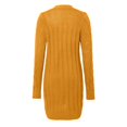 thumbnail image 4 of Gubotare Long Sleeve Cable Knit Long Cardigan for Women 2025 Fall Winter Chunky Open Front Button Sweaters with Pockets (Yellow,L), 4 of 5