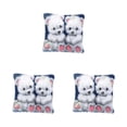 thumbnail image 3 of Transemion Creativity DIY Accessories Embroidery Pillow Kits Hypoallergenic Fabric Gift Type1 3Set, 3 of 6