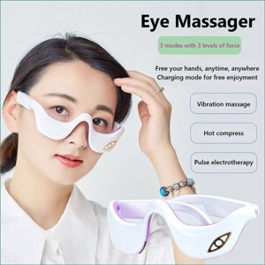 TopLLC Massage Equipment Vibrating Eye With Infrared ，Improve Eye Circulation, Reduce Dry Eyes, Dark Circl Eye Massager