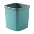 thumbnail image 1 of Kitchen Trash Can,Office Desk Accessories Mini Trash Can Miniature Plastic Trash Can Pressure Ring Countertop Trash Can for Bathroom Office Kitchen Desk Coffee Table Bathroom Trash Can, 1 of 6