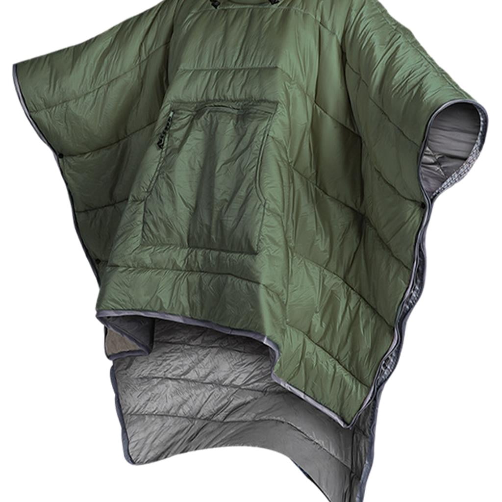 Poncho Couverture REDCAMP – Imperméable Polaire, 200x140cm, Ultra-léger 1.3kg, Pour 3 Saisons
