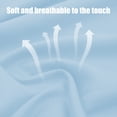 thumbnail image 4 of PRETXORVE Drap-Housse Uni Lavé Pièce Protège-Matelas Anti-Cendre Housse de Protection Drap Housse, 4 of 6