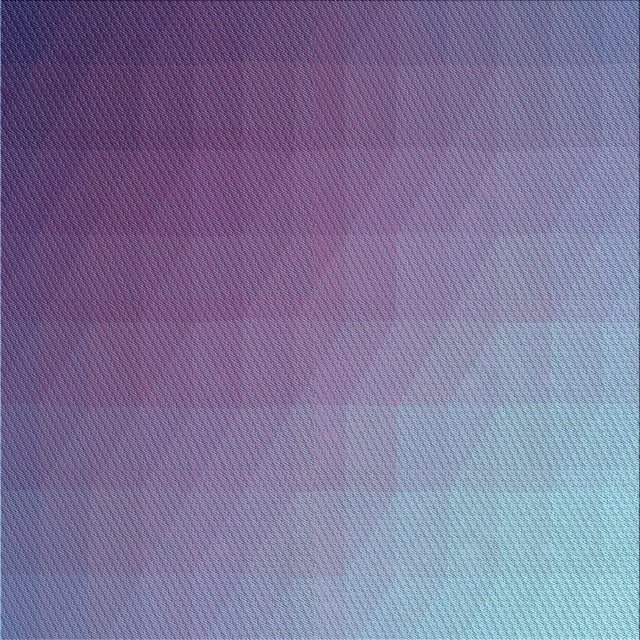 Ahgly Company Machine Washable Indoor Square Transitional Light Purple Blue Area Rugs, 5' Square