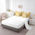 thumbnail image 3 of YST Yellow Cowhide 7-Piece Comforter Set, King, Bull Cattle Cow Print Farmhouse Bedding, 3 of 5