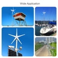 thumbnail image 4 of 24V 800W Wind Generator withController 5S-Type Minitype WindGenerator Kit Clear Energy Windmill for Home Highways Boats, 4 of 7