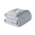 thumbnail image 4 of JML Ensemble de Douillette Simple, Ensemble de Lit 6 Pcs en Microfibre Douce Teintée Cationique, Bleu Marine, 4 of 7