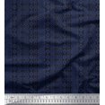 thumbnail image 2 of Soimoi Cotton Duck Fabric Stripe & Aztec Panel Print Sewing Fabric Yard 42 Inch Wide, 2 of 3