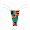 thumbnail image 2 of ORUYROP String pour Femme Taille Basse Micro-Dos G-string String Culotte sous-Vêtements, 2 of 3
