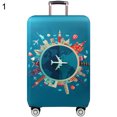 thumbnail image 2 of Lubelski Flower Print Elastic Dust Proof Travel Suitcase Luggage Protective Cover Case, 2 of 6