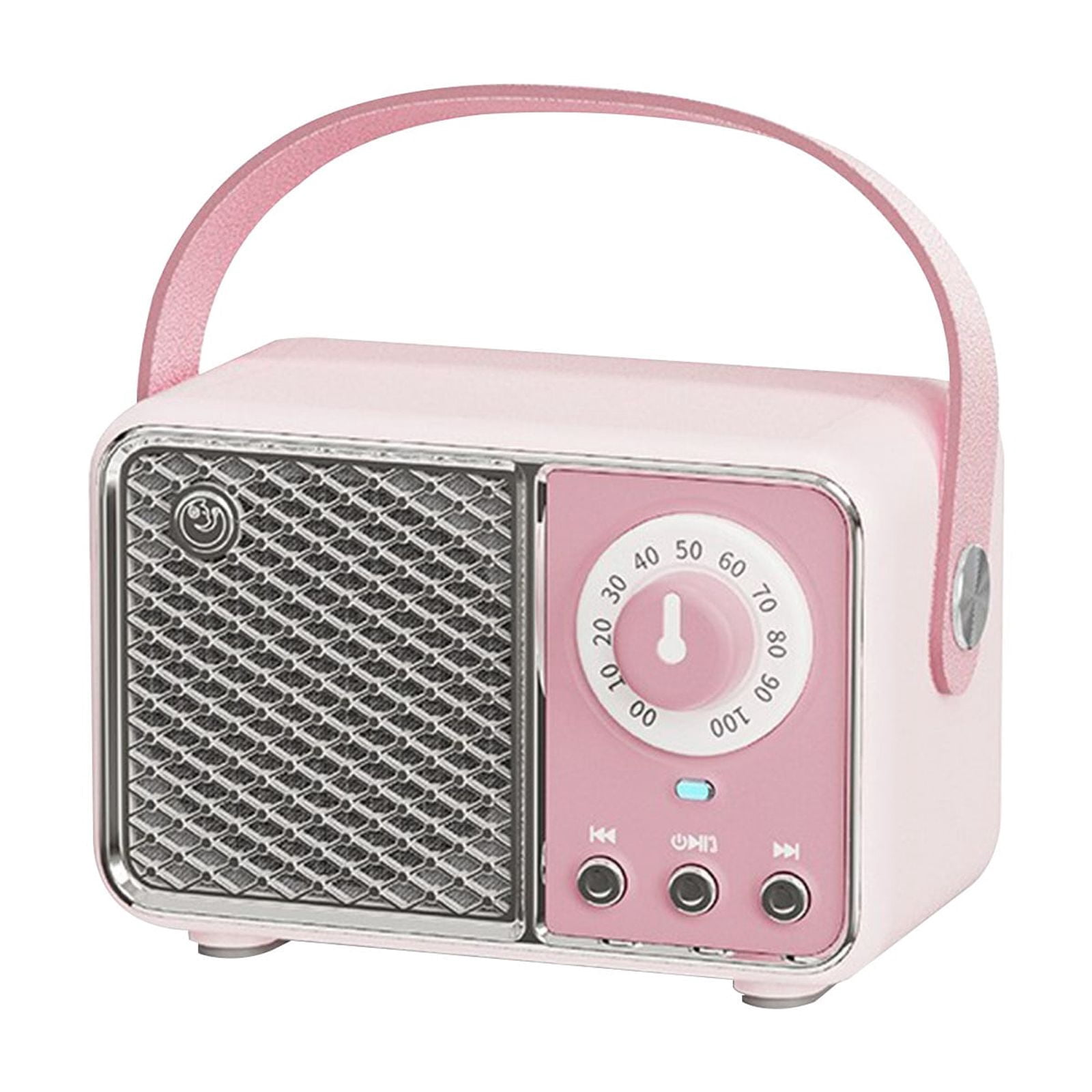 Portable Bluetooth Speaker Wireless 5 W 52 mm Driver 4.41 in x 2.62 in x 2.83 in 600 mAh Battery 10 m Range Type-C Charging