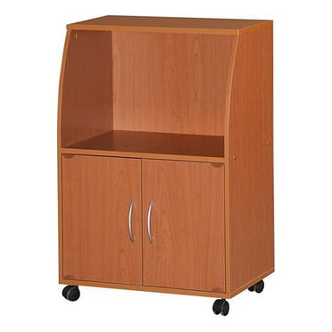 Hodedah HIK74 CHERRY Microwave Cart