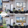 thumbnail image 2 of Window Film Privacy Reflective Mirror Film Removable Heat Insulation Stick, Blue Silver, 40CM x 200CM, 2 of 8