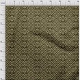 thumbnail image 4 of oneOone Georgette Viscose Mocha Brown Fabric African Aztech Craft Projects Decor Fabric Printed By The Yard 42 Inch Wide, 4 of 4