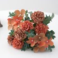 thumbnail image 2 of Xingzhi 4pcs/set Good Hand Feeling Artificial Flowers With Good Texture For Sensory Delight Silk Home Decoration For DIY Red 1Set, 2 of 6