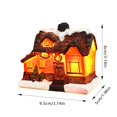 thumbnail image 3 of TIELUTT Luminous Resin Christmas Small Micro Luminous Girls Ornament Transformer Ornament Ornament Set with Topper Ornament for Christmas Trees Elegant Goddaughter Christmas Ornament, 3 of 7