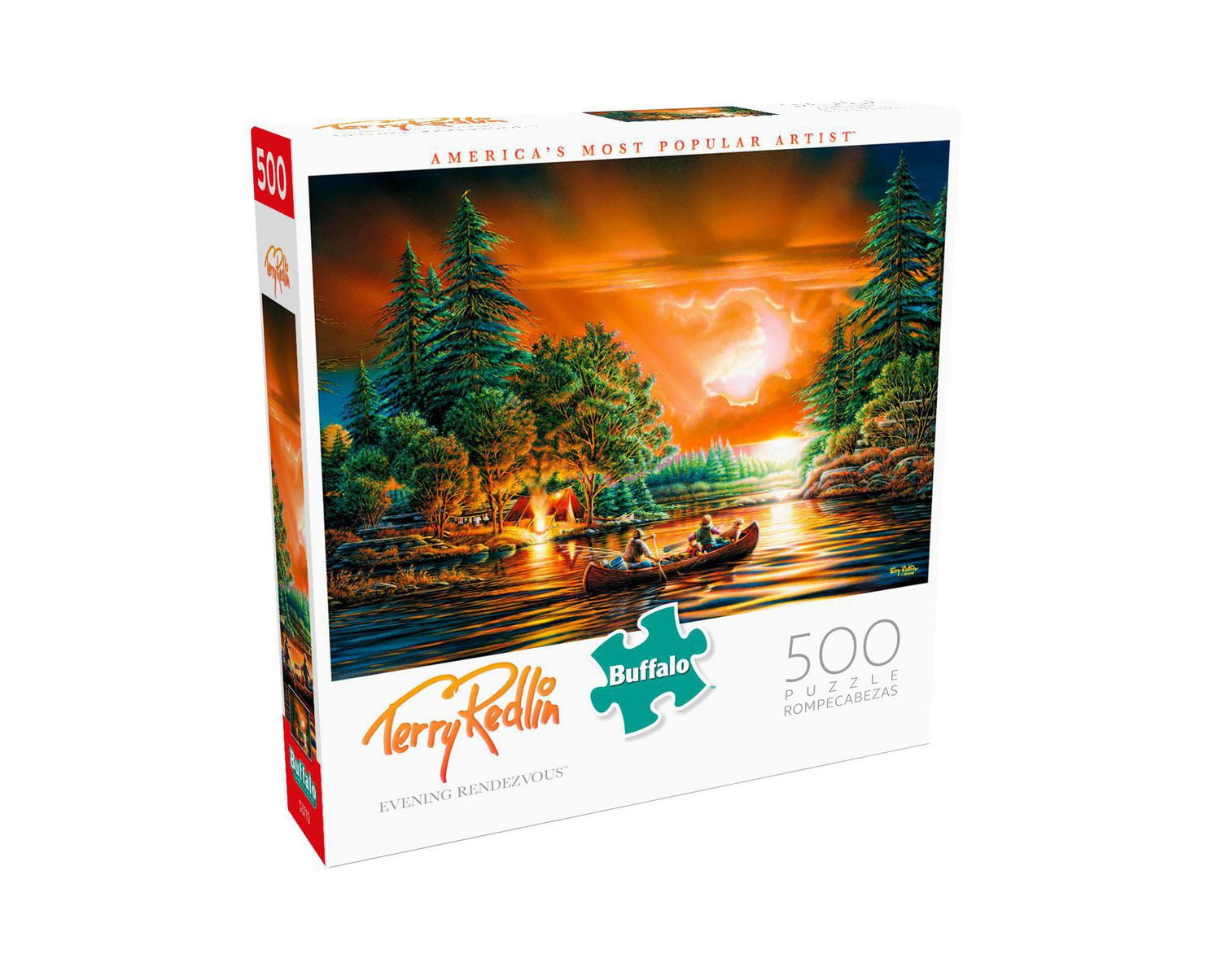 Buffalo Games - Le puzzle Terry Redlin - Evening Rendezvous - en 500 pièces