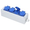 thumbnail image 1 of Boîte de Prise Étanche Extérieure Protection Extérieure Prises Électriques Boîte de Prise Étanche avec Interrupteur Protection contre la Pluie Murale Électrique, 1 of 8