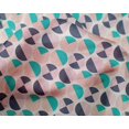 thumbnail image 4 of oneOone Silk Tabby Fabric Circle Geometric Print Fabric BTY 42 Inch Wide, 4 of 4