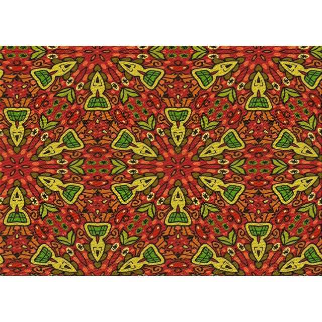 Ahgly Company Tapis Rectangulaire Lavable en Machine Intérieur Transitionnel Rouge Cramoisi, 2 Pieds x 5 Pieds