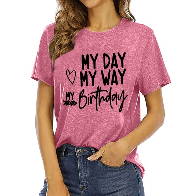 LUOGENLI T-shirts pour Femme pour Femmes Dames Mode Décontractée à Lettres Imprimées Col Rond Manches Courtes T-Shirt Haut T-shirts pour Femmes T-Shirt Graphique Fête de la Saint-Patrick TTTG