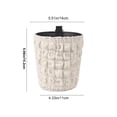 thumbnail image 4 of Danhjin Automobile Rear Trash Can Car Garbage Bin Car Storage Bin Car Use, 4 of 6