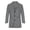 Grey, variant on Pisexur Men's Trench Coat Single Breasted Slim Fit Mid-Length Notched Collar Winter Overcoat Quilted Overcoat Winter Windbreaker