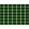 thumbnail image 1 of Ahgly Company Machine Washable Indoor Rectangle Transitional Dark Lime Green Area Rugs, 2' x 5', 1 of 7