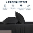 thumbnail image 5 of Sertapedic So Cool! 4pc Cooling Sheet Set - Black, 5 of 5